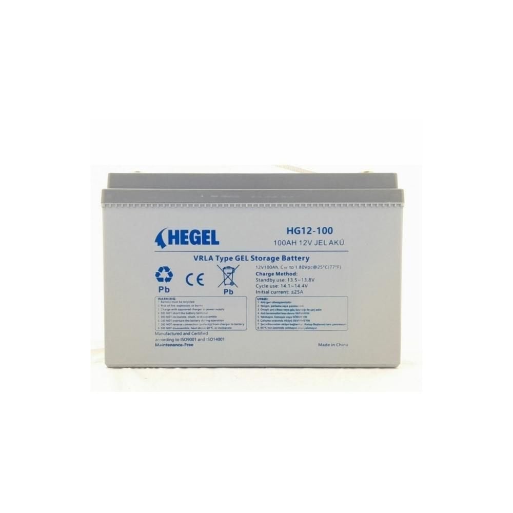 Hegel 100 Ah 12V Jel Akü