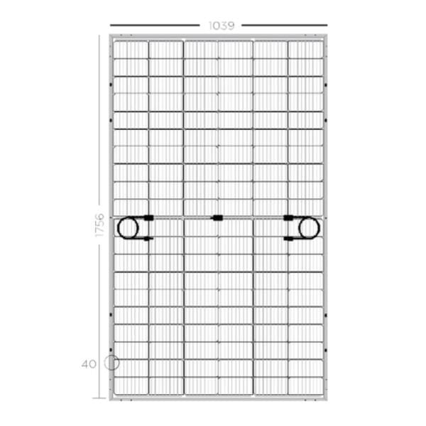 Plurawatt Monoperc 380 W Half-Cut Solar Güneş Paneli(PW M6X60)