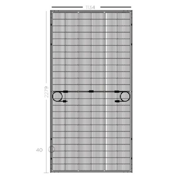 Plurawatt Monoperc 545 W Half-Cut Solar Güneş Paneli(PW M10X72)