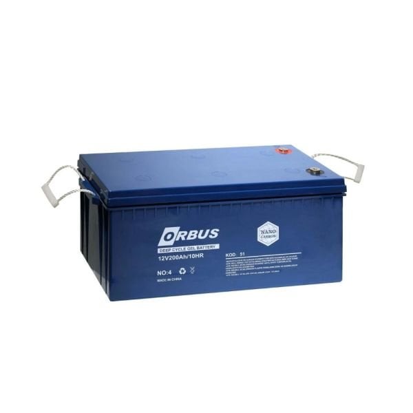 Orbus 12 V  200 Ah Jel Akü