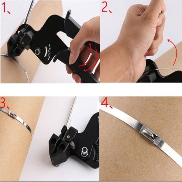 Çelik Kablo Bağı Sıkma Pensesi (4.6~12mm)